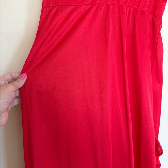 Greta Gehr Vintage Ruffle Maxi Length Nightgown Night Dress Old Hollywood - Picture 6 of 9